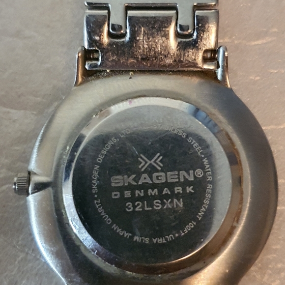 Skagen Denmark #32LSXN Silver/Gray Men's Watch - Picture 3 of 4